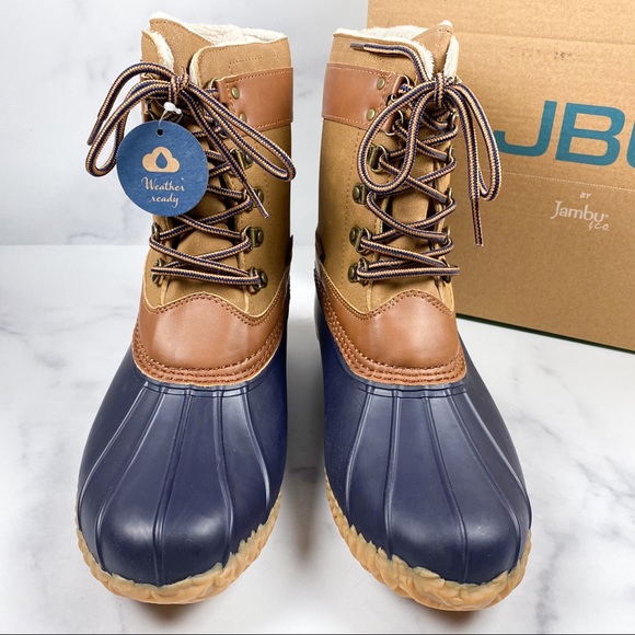 NIB JBU Jambu Calgary Vegan Duck Boots 9M - Picture 2 of 7